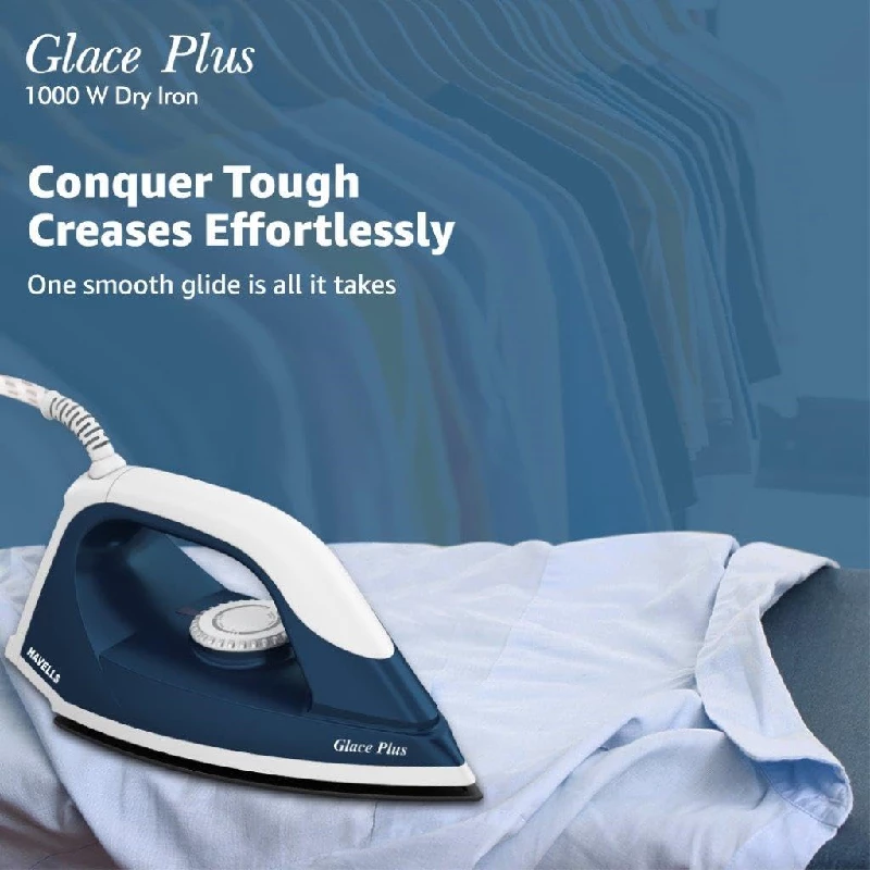 Havells Glace Plus 1000 Watts Dry Iron, 900 g-2.webp